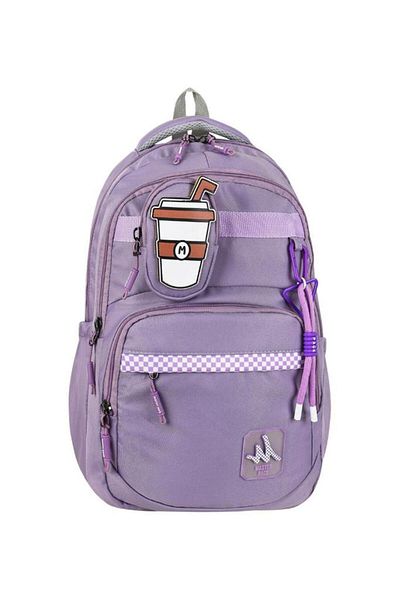 Baginn Unisex High School Backpack Middle School Backpack 45*32 cm Keychain Wallet Gift
