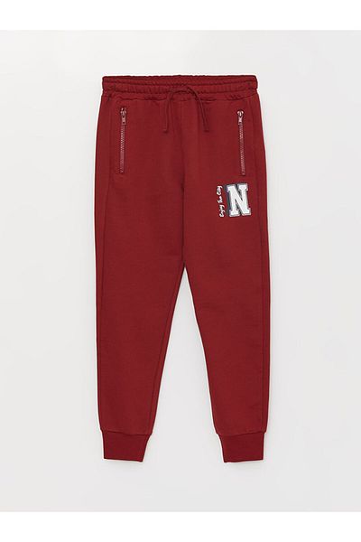 LC Waikiki Pantaloni de jogging pentru băieți, cu imprimeu, cu talie elastică