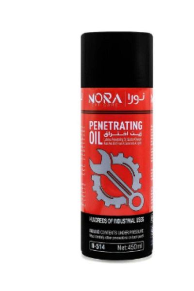 Nora Multi-purpose Oil Spray - Rust Remover, Moisture Repellent, Anti-squeak - 450ml