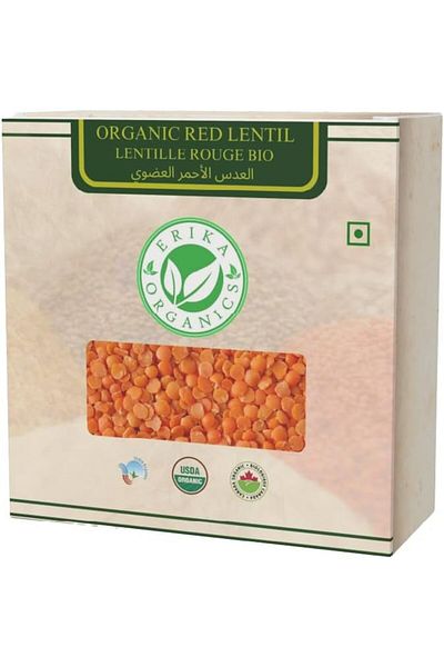 Erica Erica Organic Red Lentils 1000 gm