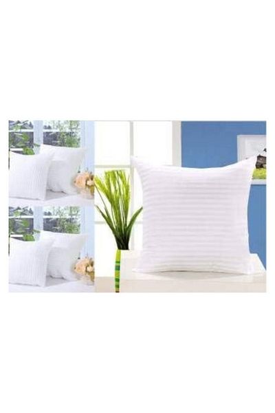 smart home 2-Piece Luxury Decorative Pillow Set for Bed, Sofa, and Couch with 100% Polyester Filling | Size 40 x 40 cm