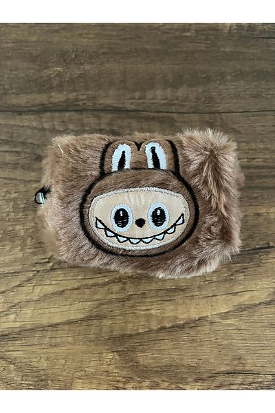 Home Labubu Plush Wallet Bag Charm Charm Bag Ornament Pen Holder Plush