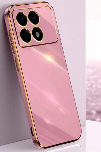 CepteToptan جراب هاتف Xiaomi Poco X6 Pro من السيليكون - أرجواني - MKİ2117-1818