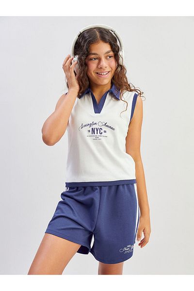 LC Waikiki New Season Polo Neck Girls Undershirt - S5O095Z4