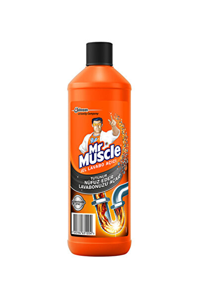 MR 4 ADET Muscle Lavabo Açıcı Jel 1000 ml
