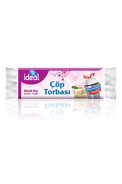 İdeal Ideal Drawstring Garbage Bag White Soap Scented Pack of 7