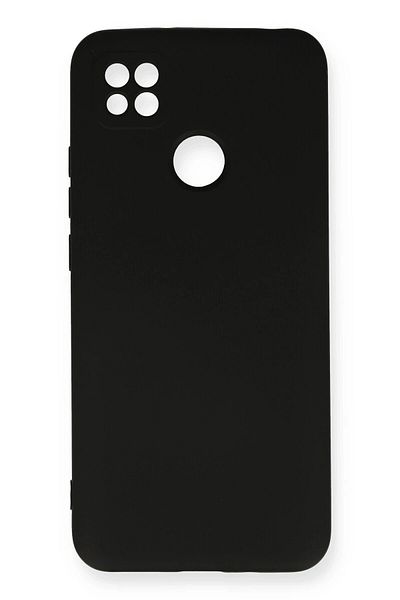 CepteToptan حافظة هاتف Xiaomi Redmi 9C من السيليكون المخملي الداخلي - أسود - MKİ6954-3564