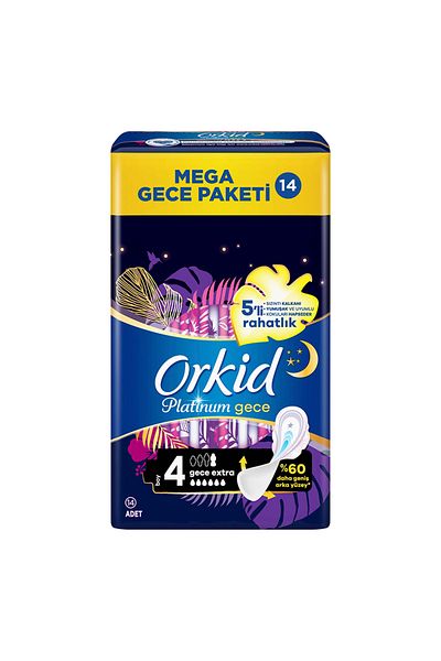 Orkid Ultra Platinum Super Eco Night Extra 14 Pack