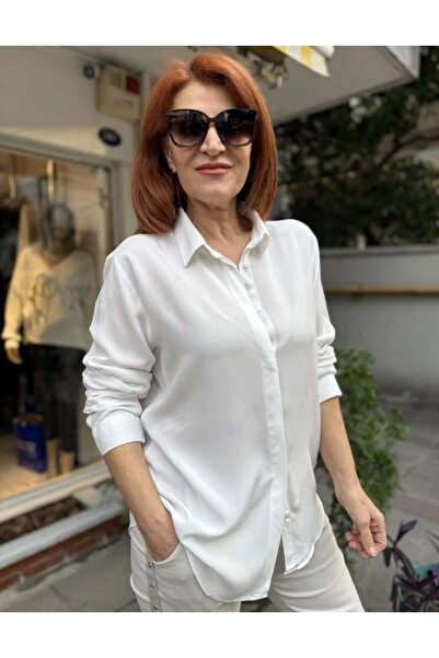 DenizEge E- Viscose Shirt Ecru