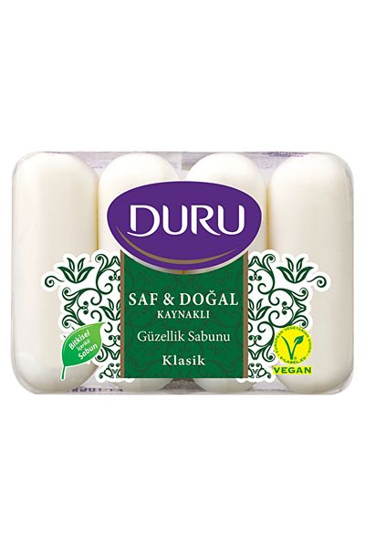 Duru Beauty Soap Pure&Natural 4X70 g Classic