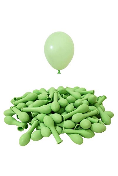 PARTİ AŞKI 5 Inç Su Yeşili Minik Lateks Balon 12,5 Cm - 20 Adet Doğum Günü Pa...