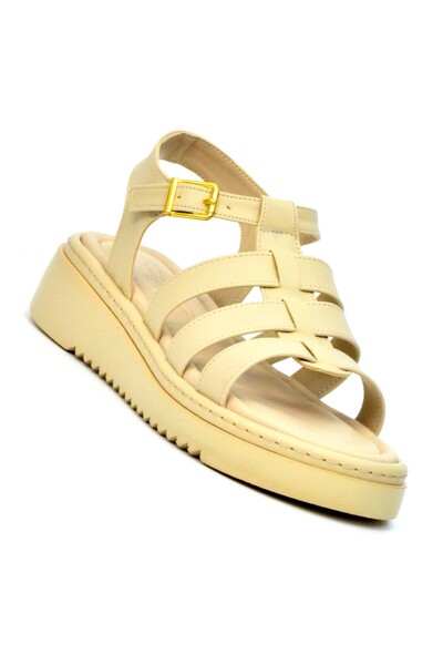 Ventes Sandale cu talpă din polietilenă cu model de piele de caracatiță 581606Z