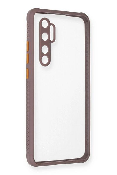 CepteToptan حافظة هاتف Xiaomi Mi Note 10 Lite ميامي سيليكون شفاف - بنفسجي فاتح - MKİ7001-3126