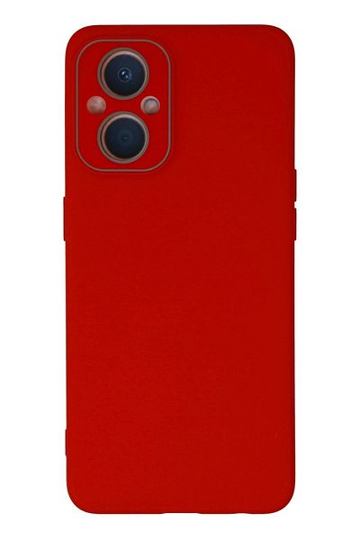 CepteToptan غطاء زجاجي لهاتف اوبو رينو 7 لايت - أحمر - MKİ3158-3077