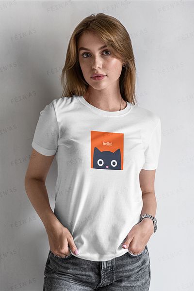 feinas Γυναικείο Tshirt - Γεια!