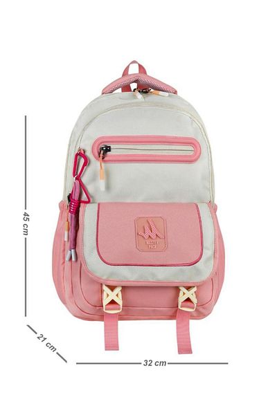 Baginn Unisex High School Backpack Middle School Backpack 45*32 cm with Keychain Gift