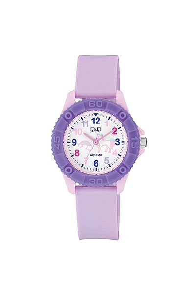 Q&Q Vq96J026Y Original 2 Years Warranty Waterproof Children's Watch