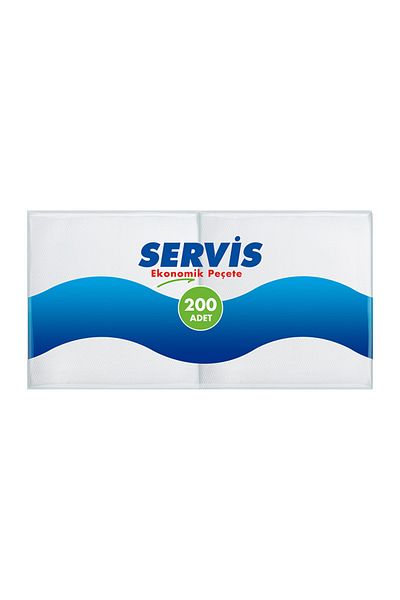 Servis Napkins 200Pcs