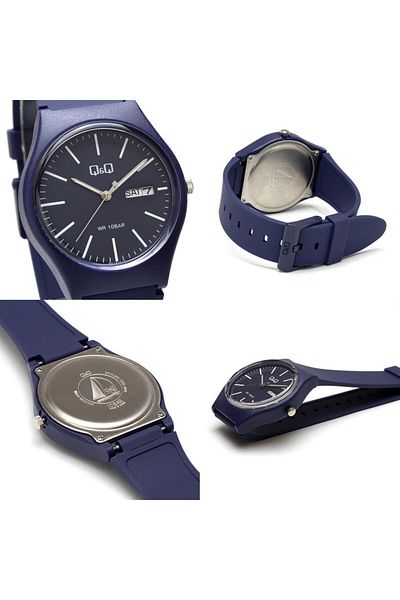 Q&Q Original 2 Years Warranty 100 M. Waterproof Watch Watch
