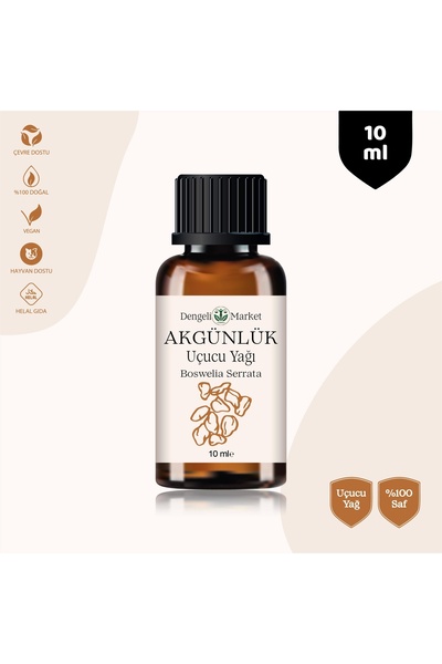 Dengeli Market Akgünlük Yağı (Frankincense Yağı) / 10 ml (Tıbbi)