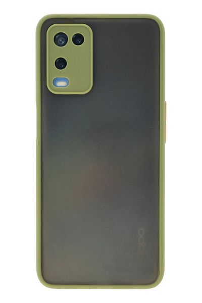 CepteToptan حافظة اوبو A54 4G غطاء سيليكون مونتريال - أخضر فاتح - MKİ8721-5804