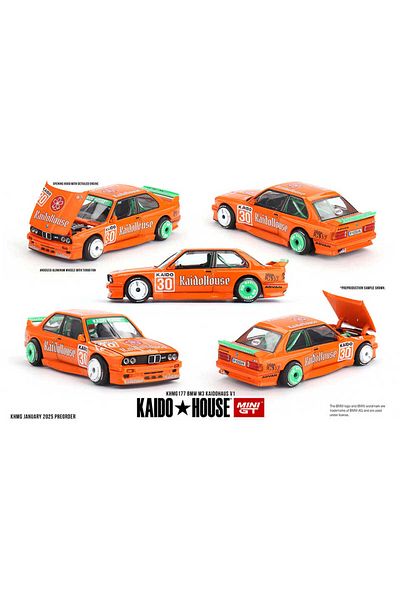 mini gt X Kaido 1/64 //177 Bmw M3 Kaidohause V1