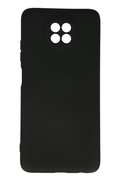 CepteToptan حافظة هاتف Xiaomi Redmi Note 9 5G مصنوعة من السيليكون المخملي الداخلي - أسود - MKİ4577-7452
