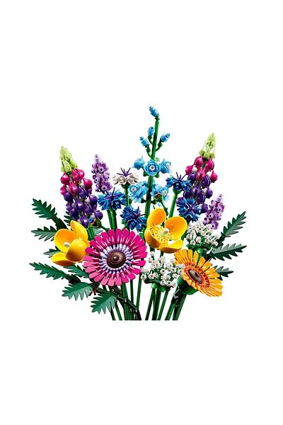 LiderGlobal 10313 Lego Bricks ®   Icons - Wild Flowers Bouquet 939 Pieces +18 Years