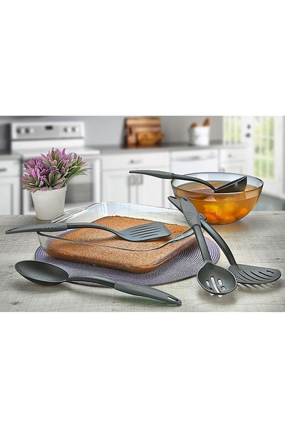 Mons Qlux Non-Stick Colander Spinner Bpa Free Anti-Scratch Non-Stick Spinner Teflon Suitable