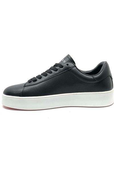 Lufian Anton Sneaker Men's Leather Shoes Navy Blue 111230254