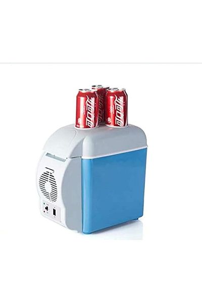MACON Portable MINI Car Refrigerator, 7.5 L Capacity Dual Function Refrigerator, Fridge and Freezer Easy t