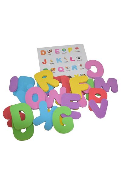Toybox Colorful Magnetic Alphabet Letters Kit for Preschool Learning 26pcs