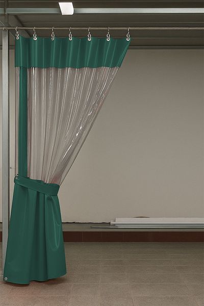 size ne lazım Cortina despărțitoare transparentă de 0,80 mm pentru service și spălătorie auto 12 culori Înălțime 250 cm x Lățime 250 cm