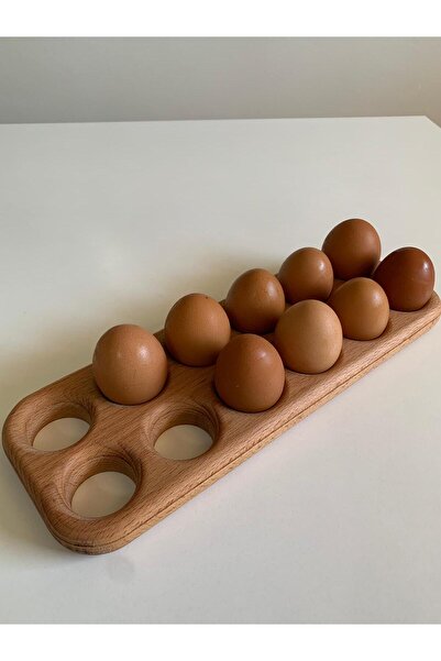 charmerprincesses وعاء البيض الخشبي