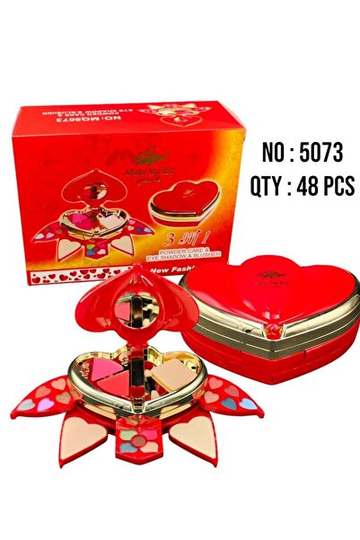 soft rose مجموعة مكياج حمراء متعددة الأغراض