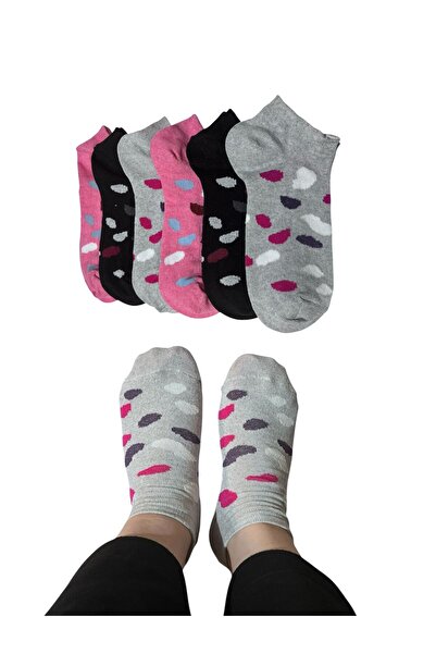 BYNDRSOCKS 6 perechi de ciorapi de bumbac pentru femei