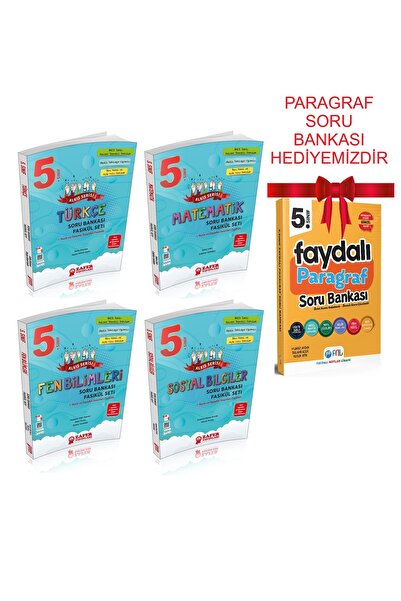 Zafer Yayınları 2026 - 5. Sınıf Tüm Derseler Soru Bankası Seti Yeni Müfredat + Paragraf Hediye