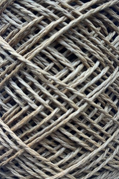 vollen yarn Premium 100 Gr- 120 Mt Φυσικό Χαρτοσχοινί, Ψάθινο Χαρτοσχοινί, Raffia, Supla String, Σχοινί τσάντας