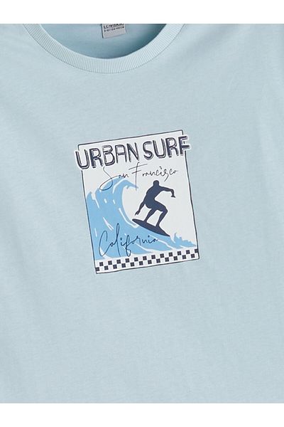 LC Waikiki Tricou pentru băiat cu gât crew New Season - S5GR44Z4