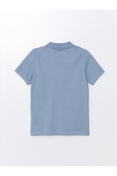 LC Waikiki Tricou pentru băiat cu mânecă scurtă de bază cu guler polo sezon nou - S40739Z4