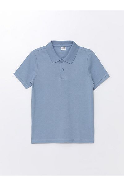 LC Waikiki Tricou pentru băiat cu mânecă scurtă de bază cu guler polo sezon nou - S40739Z4