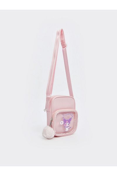 LC Waikiki Pink Kuromi Printed Girl's Shoulder Bag