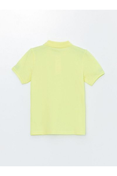 LC Waikiki New Season Polo Neck Basic Short Sleeve Boys T-Shirt - S40739Z4