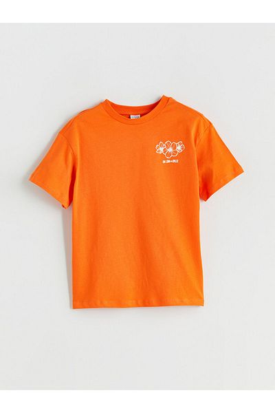 LC Waikiki New Season Crew Neck Girls' T-Shirt - S5Q619Z4