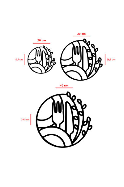 To Design Lab Mutfak Temalı Dekoratif Tablo