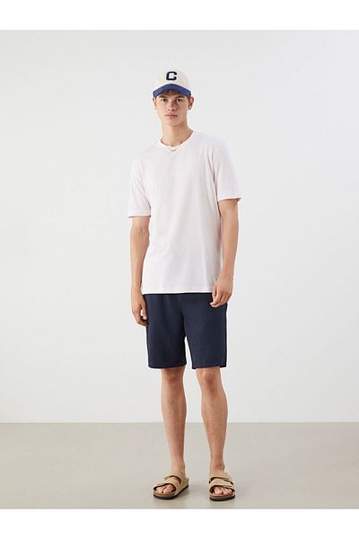 LC Waikiki New Season Crew Neck Βαμβακερό Ανδρικό Tisort - S5N342Z8