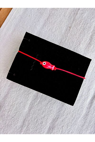 PEONY - peonyofficiall Red Fish Bracelet Red String Bracelet