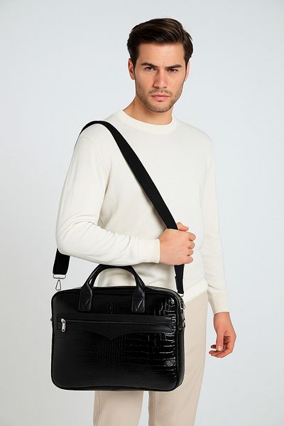Çantacım Laptop Bag Sketch with Document Compartment 15.6" Inch Slim