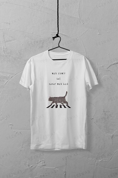 feinas Ανδρικό Tshirt - Μην περπατάς πίσω