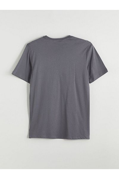 LC Waikiki New Season Crew Neck Printed Combed Cotton Men's T-Shirt - S5R659Z8